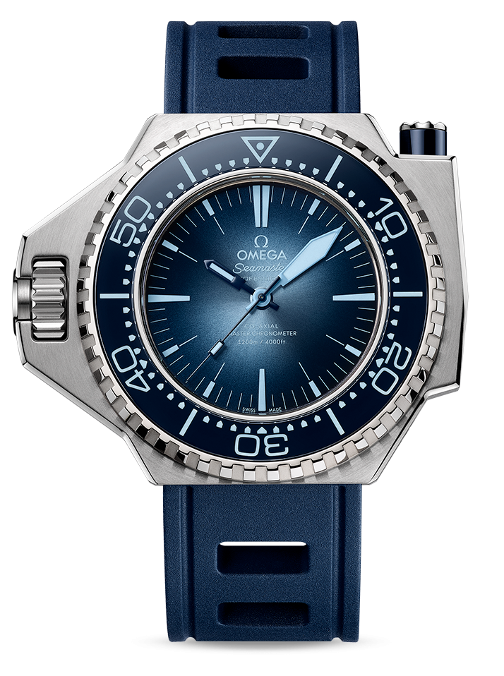 Omega Seamaster Ploprof 1200M Co-Axial Master Chronometer 55 x 45 mm Summer Blue 227.32.55.21.03.001