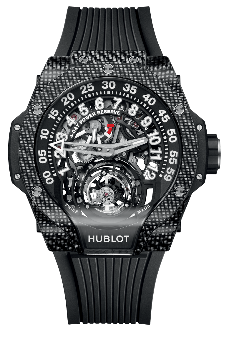 Hublot MP-13 Tourbillon Bi-Axis Retrograde Black Carbon 44 mm 913.YT.1170.RX