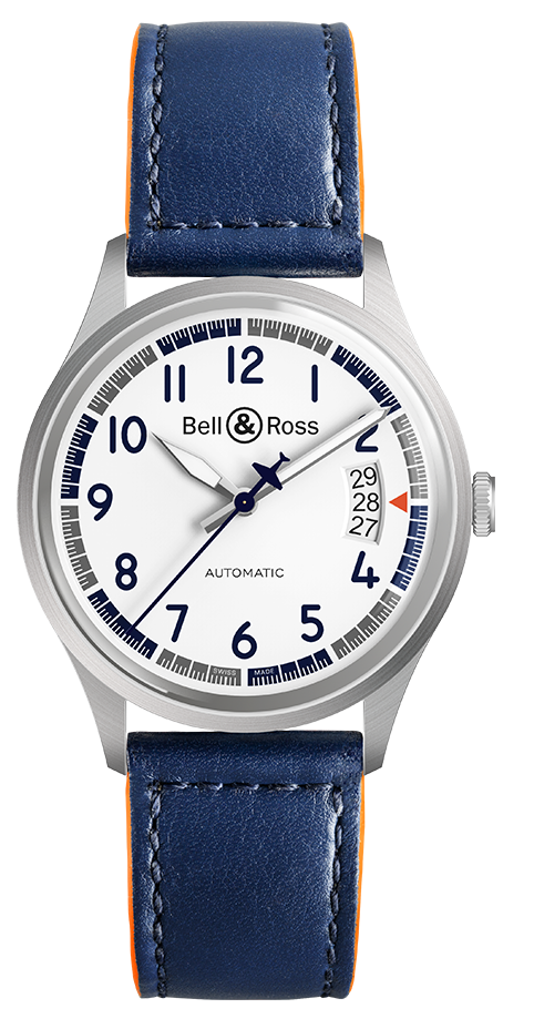 Bell & Ross Vintage BR V1-92 Racing Bird 38.5 mm  BRV192-BB-ST/SCA