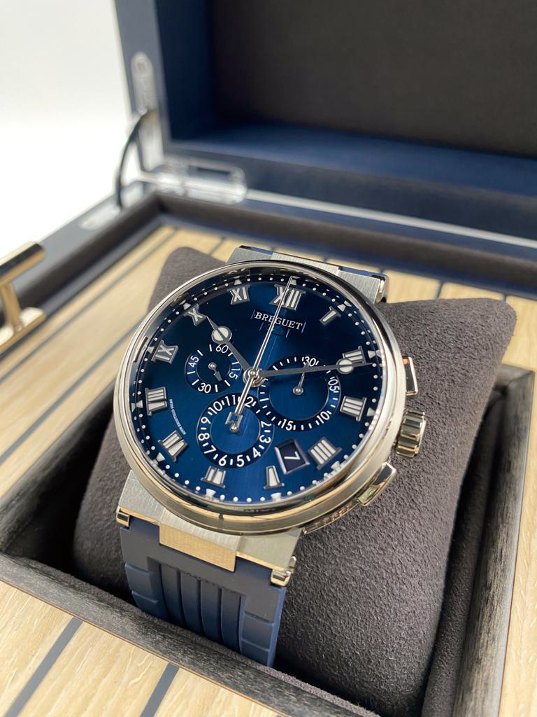 Breguet Marine Chronographe 5527 42.3 mm 5527TI/Y1/5WV