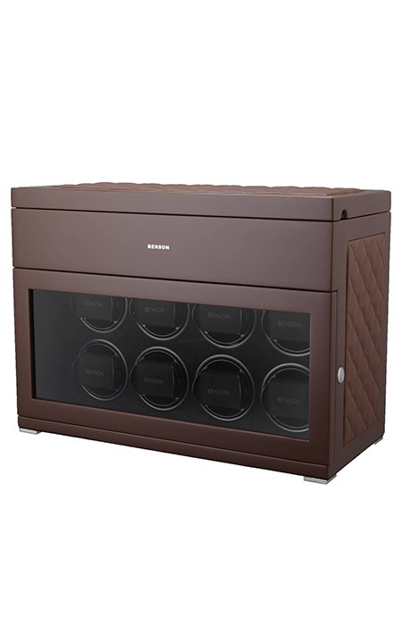Шкатулка для подзавода 8 часов Benson Brown Limited Edition