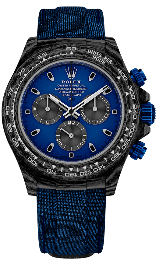Rolex DiW Daytona Cosmograph Miami Blue CUSTOM