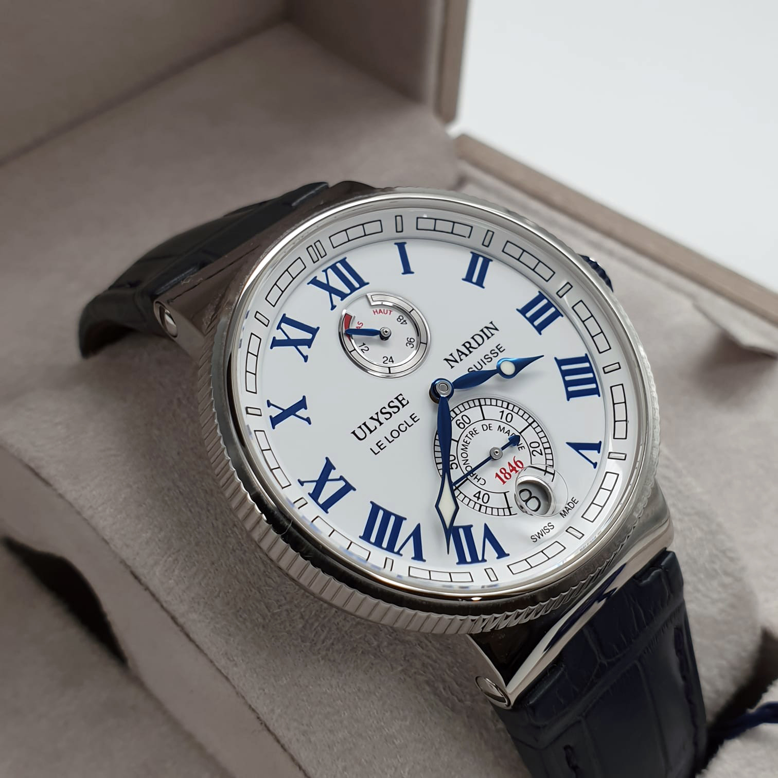 Ulysse Nardin Marine Chronometer Manufacture 43 mm 1183-126/40