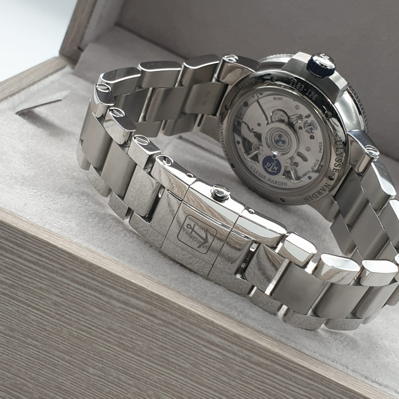 Ulysse Nardin Marine Chronometer Manufacture 43 mm 1183-126-7M/63