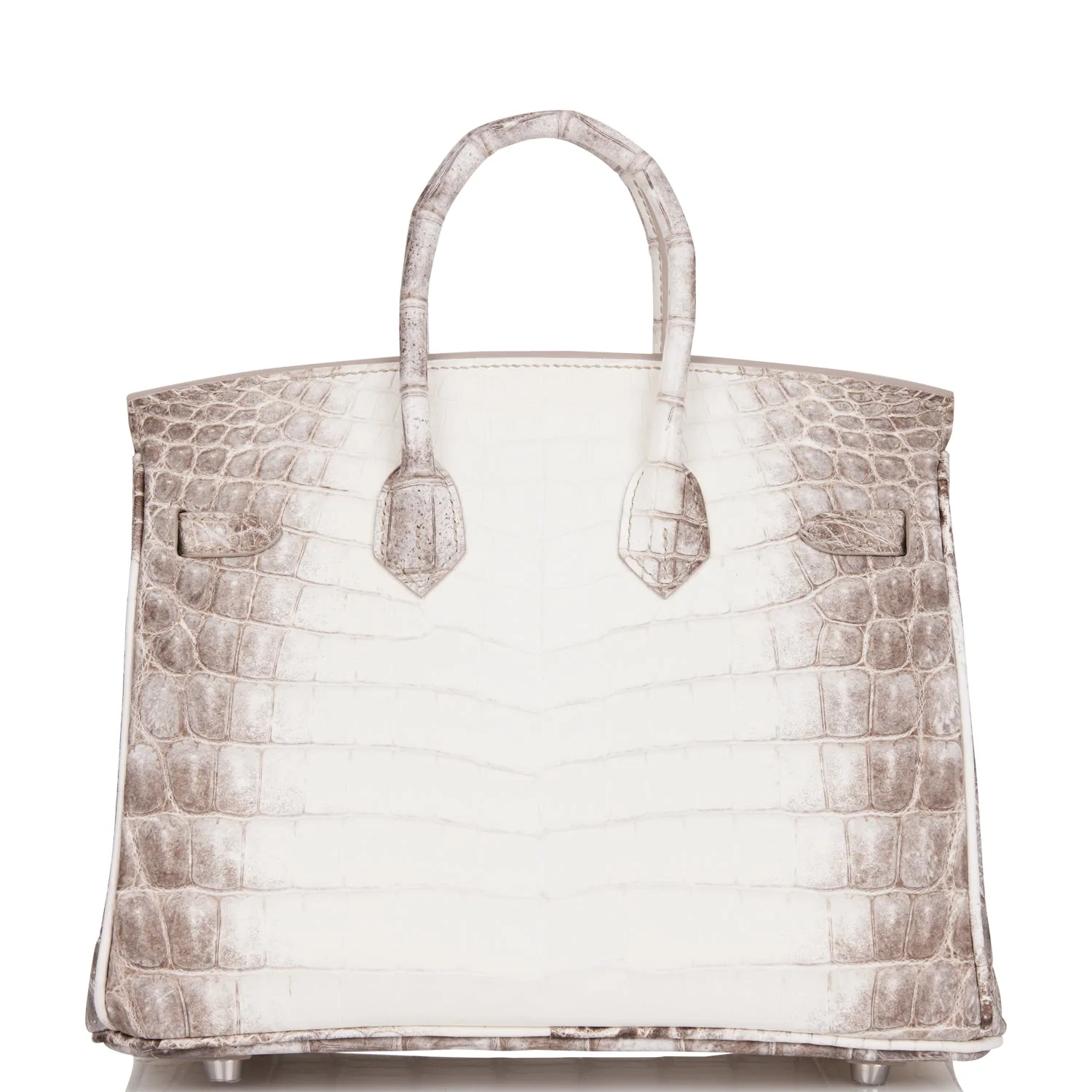 Сумка Hermes Birkin 25 Himalaya Niloticus Crocodile Palladium Hardware