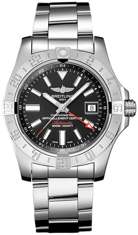 Breitling Avenger II GMT 43 mm A32390111B1A1