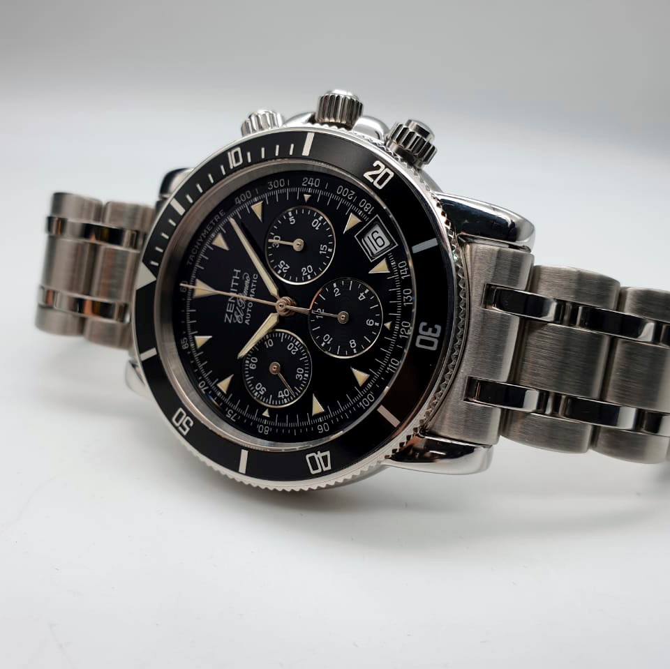 Zenith El Primero Rainbow Chronograph 40 mm 02.0372.400