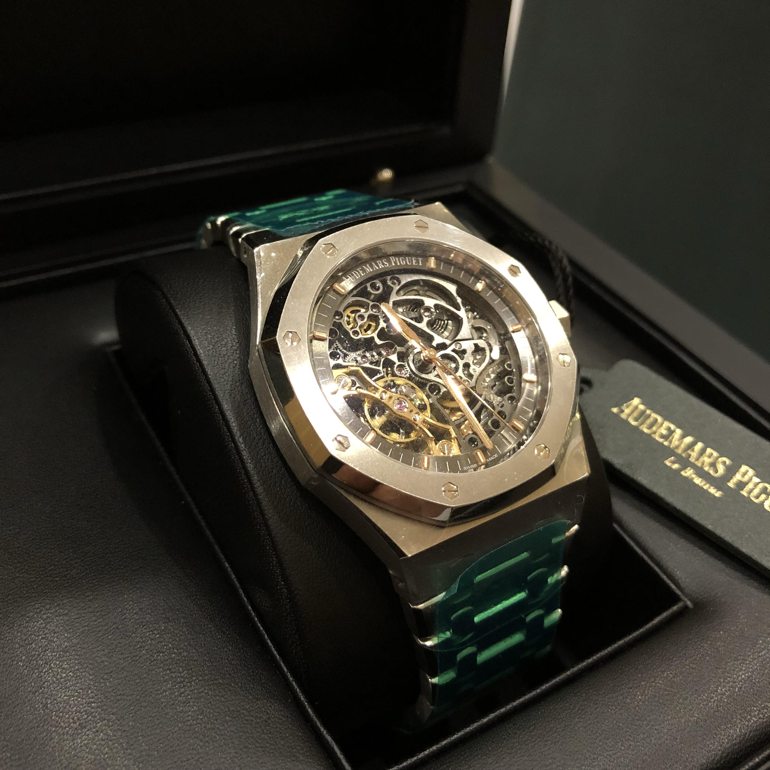 Audemars Piguet Royal Oak Double Balance Wheel Openworked 41 mm 15407ST.OO.1220ST.01