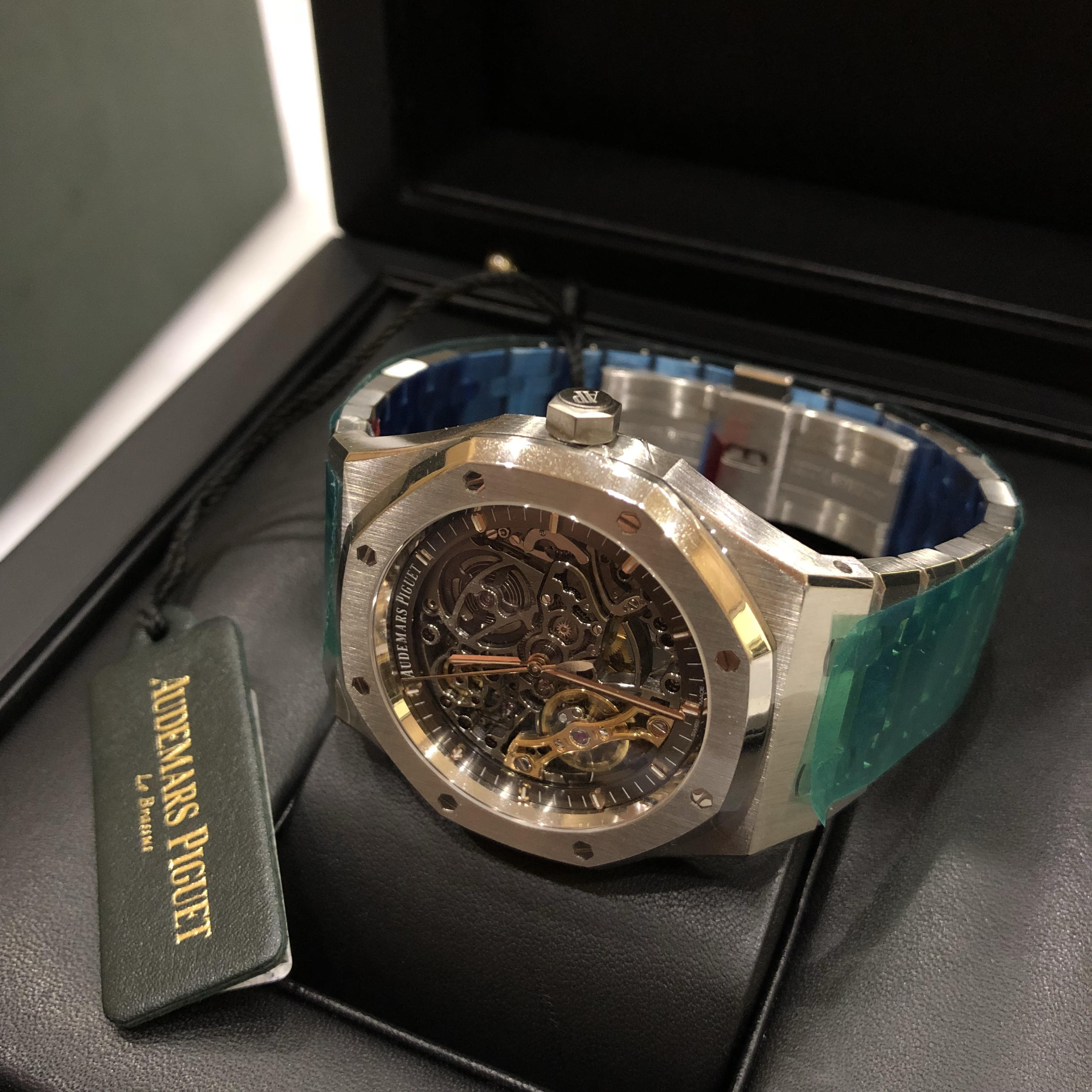 Audemars Piguet Royal Oak Double Balance Wheel Openworked 41 mm 15407ST.OO.1220ST.01