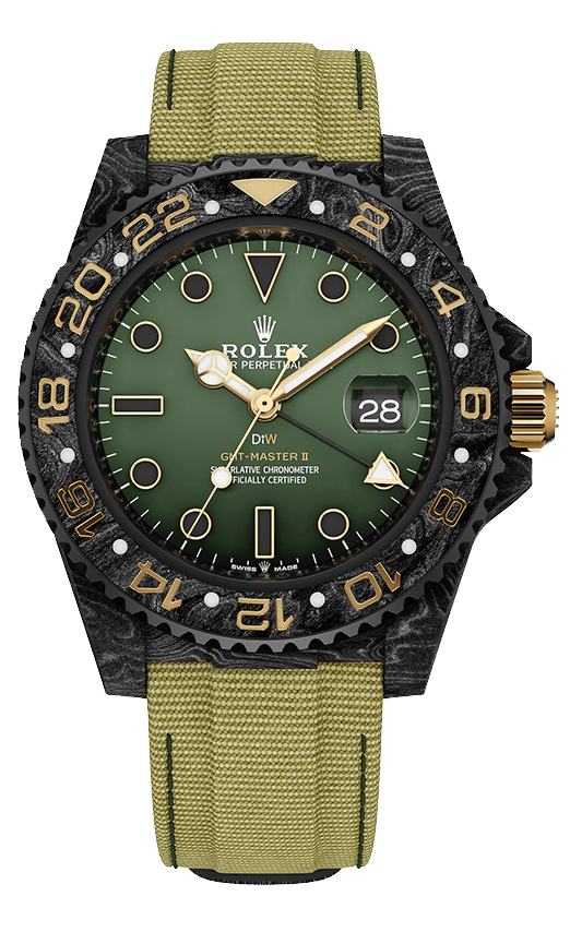 Rolex DiW Desert Camo GMT-Master II Carbon CUSTOM
