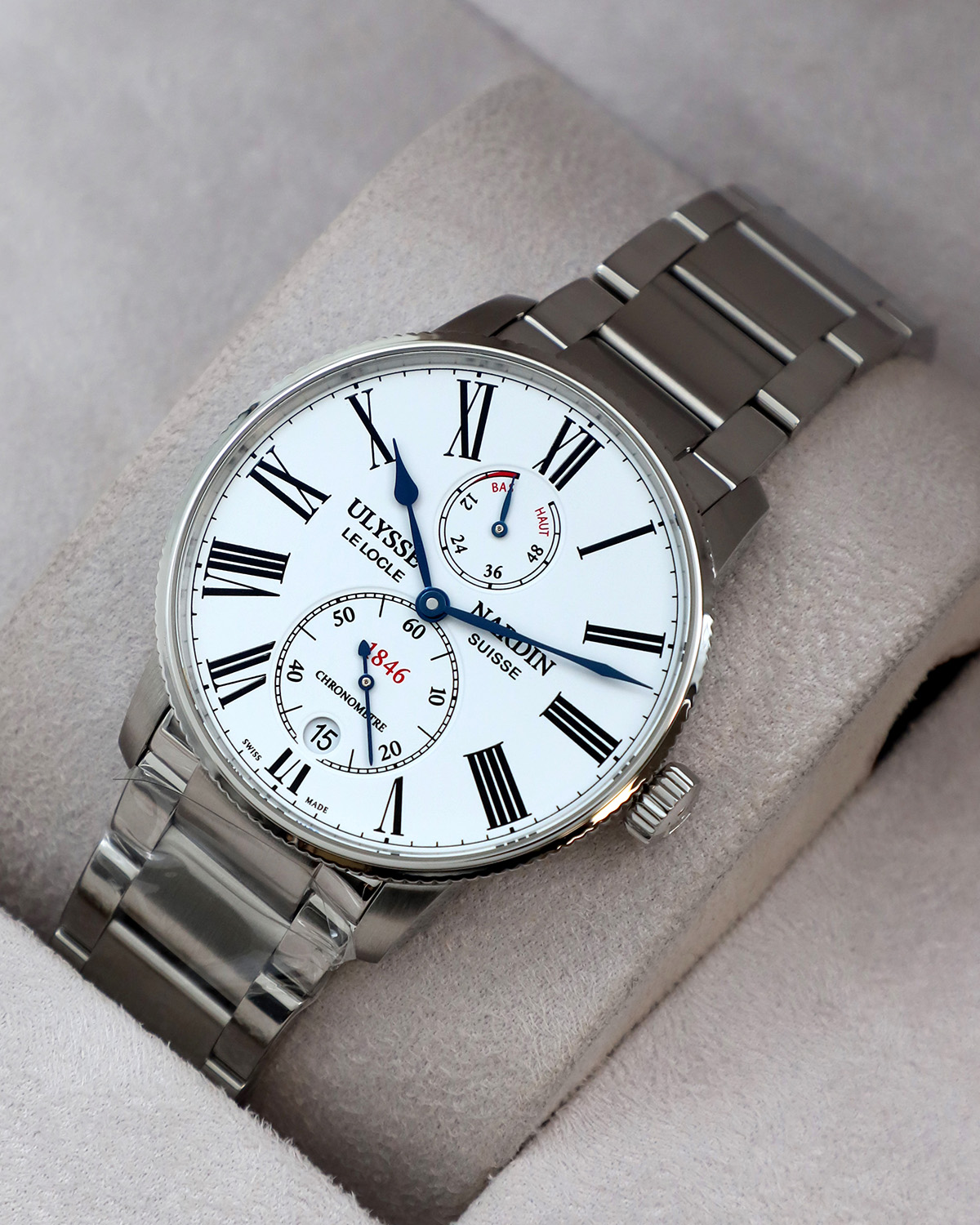 Ulysse Nardin Marine Chronometer Torpilleur 42mm 1183-310-7M/40