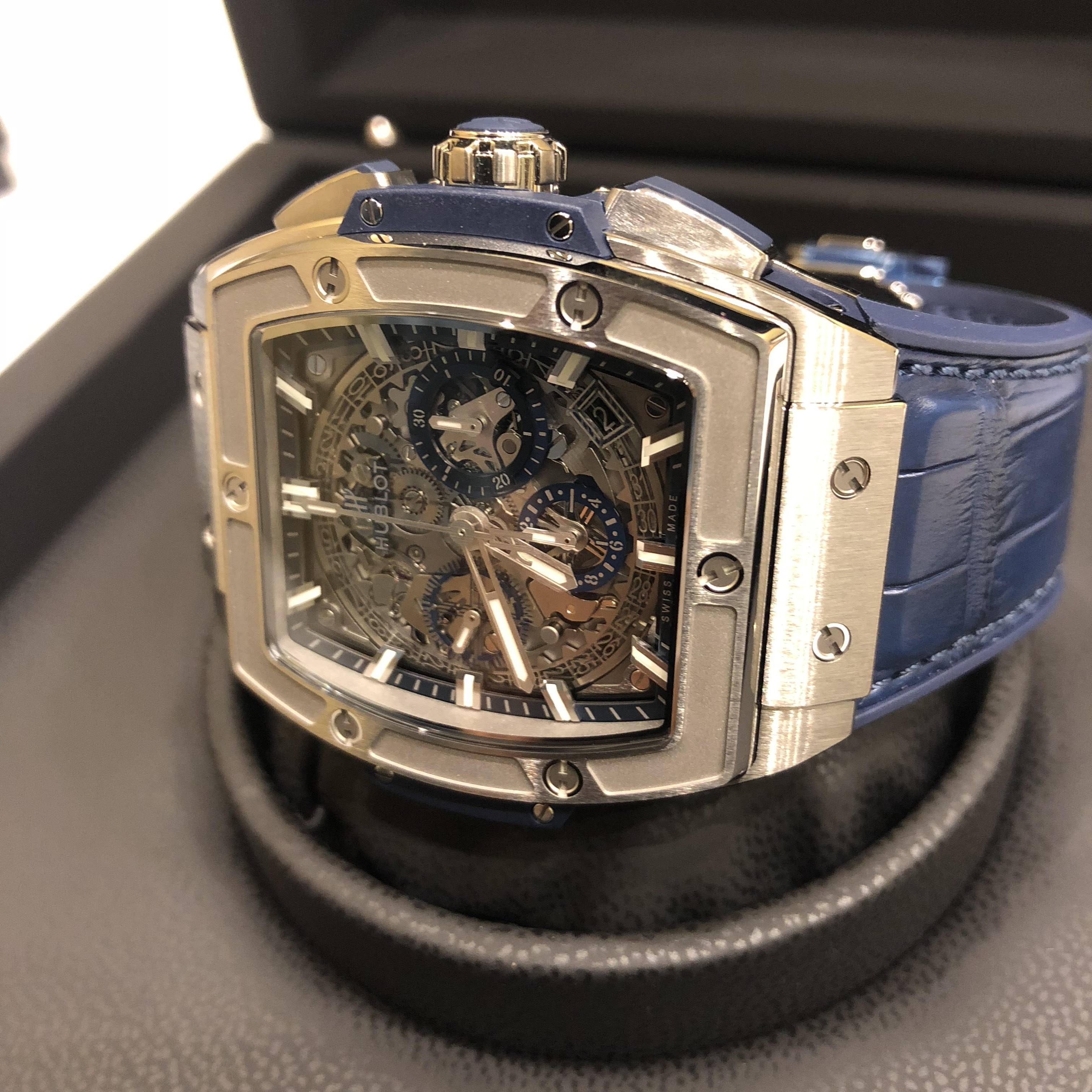 Hublot Spirit of Big Bang Titanium Blue 42 mm 641.NX.7170.LR