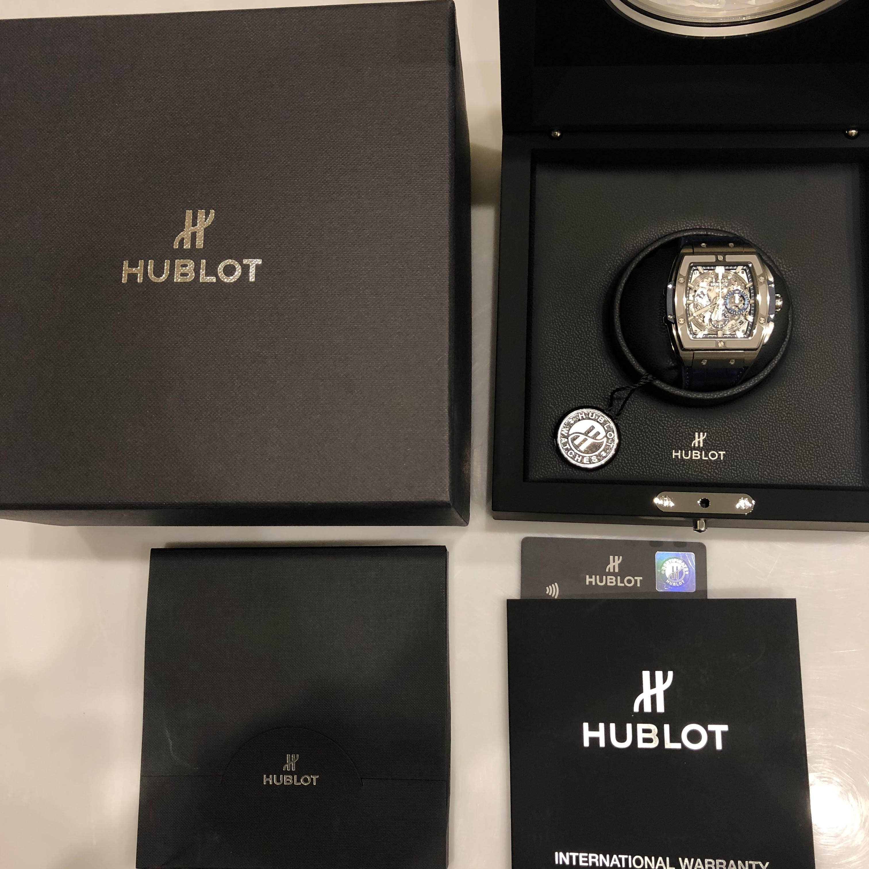 Hublot Spirit of Big Bang Titanium Blue 42 mm 641.NX.7170.LR