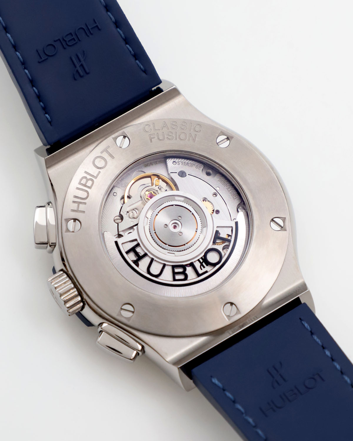 Hublot Classic Fusion Chronograph Titanium Blue 42 mm 541.NX.7170.LR