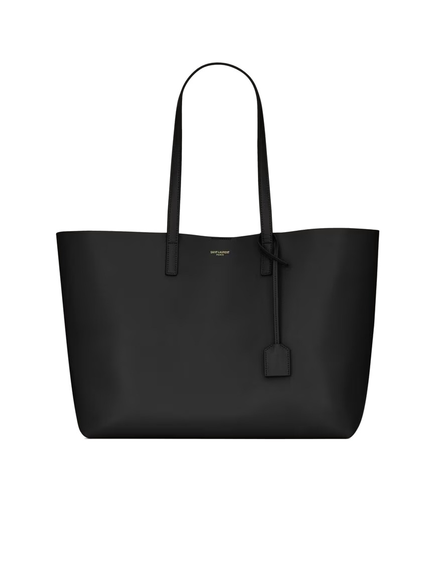 Сумка Saint Laurent  Shopping Saint Laurent In Leather Black
