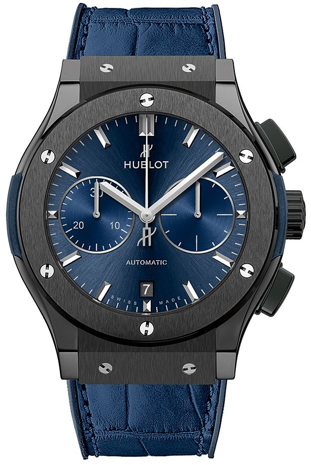 Hublot Classic Fusion Ceramic Blue Chronograph 45 mm 521.CM.7170.LR