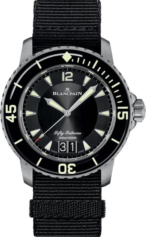 Blancpain Fifty Fathoms Automatic Grande Date 45 mm 5050-12B30-NABA