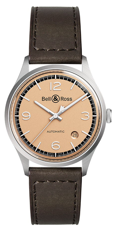 Bell & Ross Vintage BR V1-92 Bellytanker 38.5 mm BRV192-BT-ST/SCA