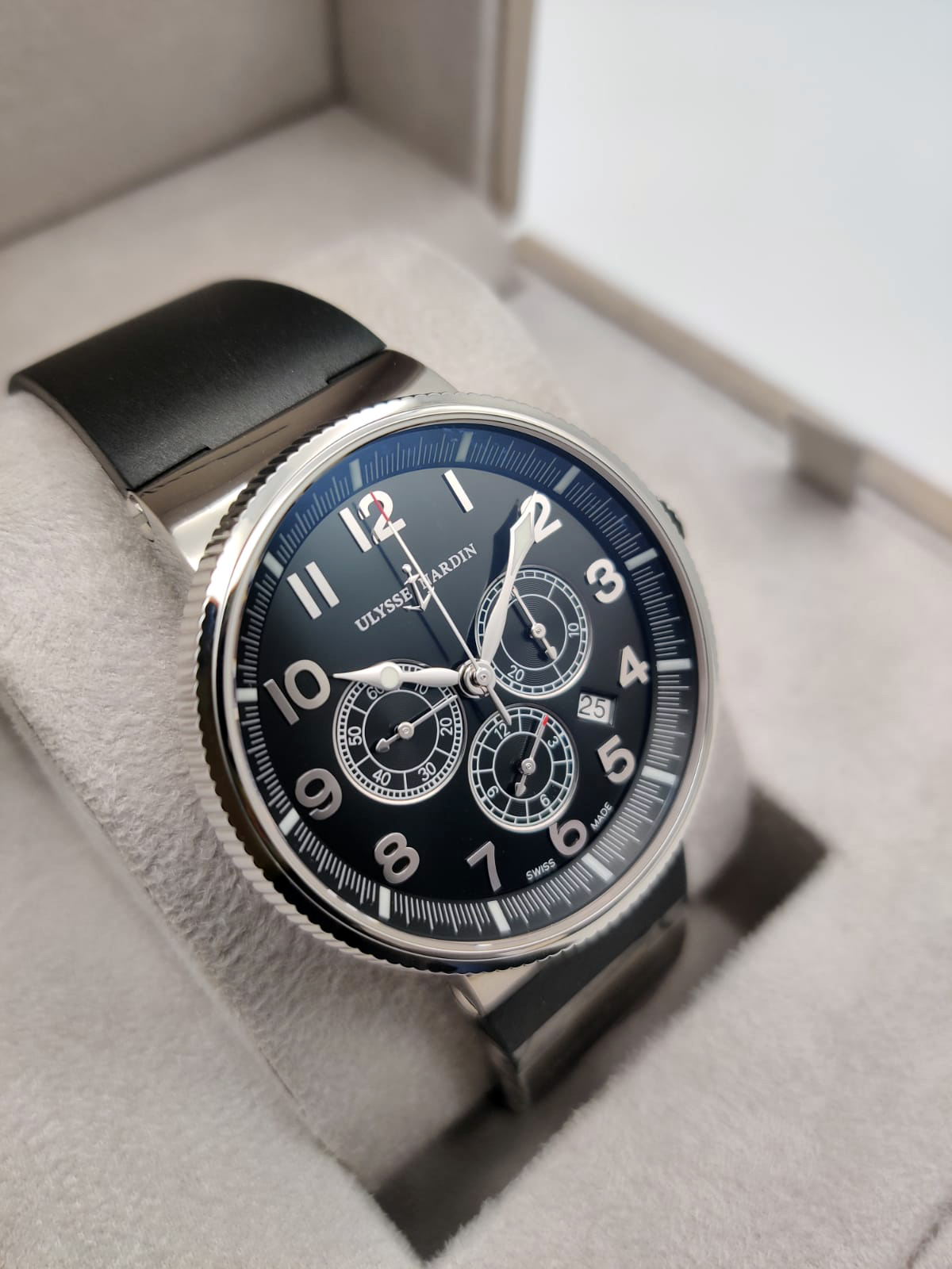 Ulysse Nardin Marine Chronograph Manufacture 43mm 1503-150-3/62