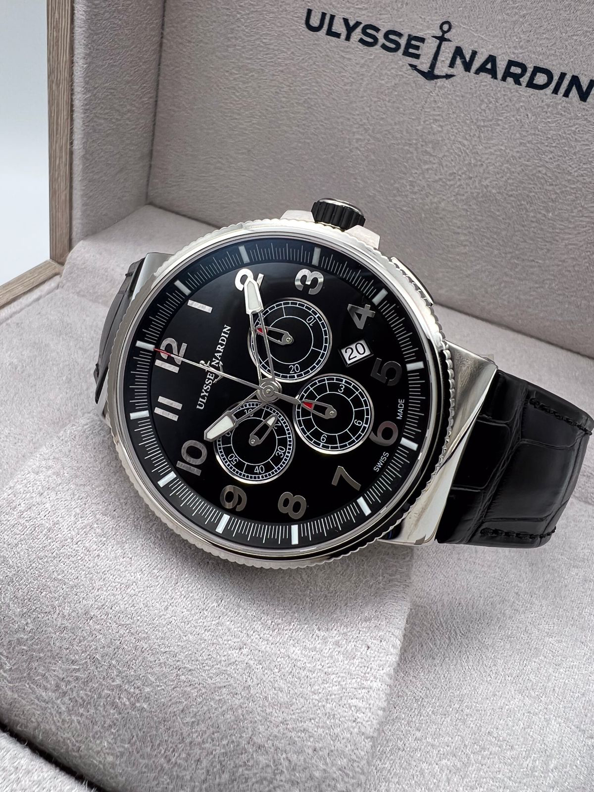 Ulysse Nardin Marine Chronograph Manufacture 43mm 1503-150/62