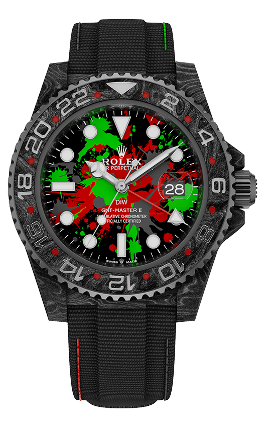 Rolex DiW Motley GMT-Master II Carbon CUSTOM