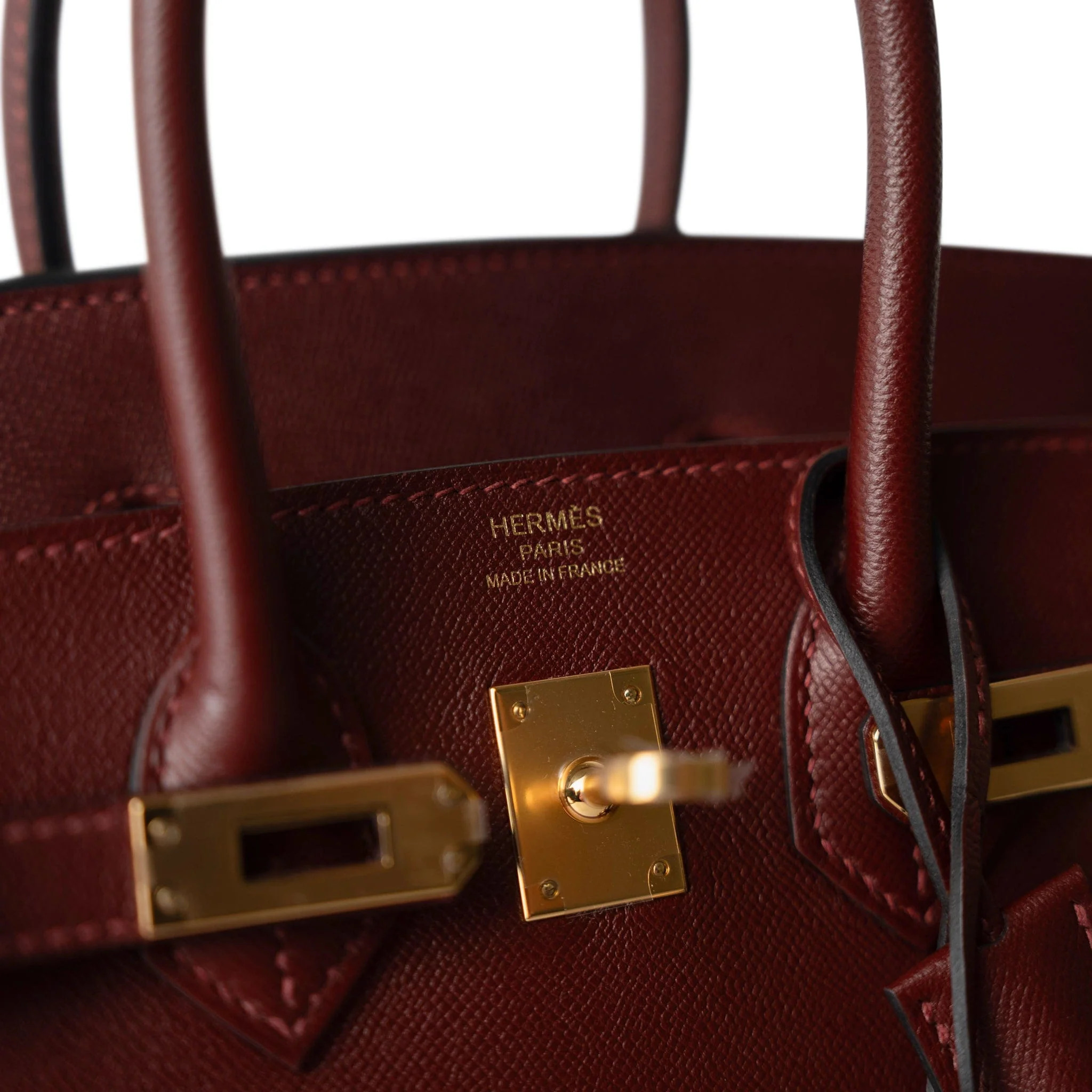 Сумка Hermes Birkin 25 Rouge H Veau Madame GHW