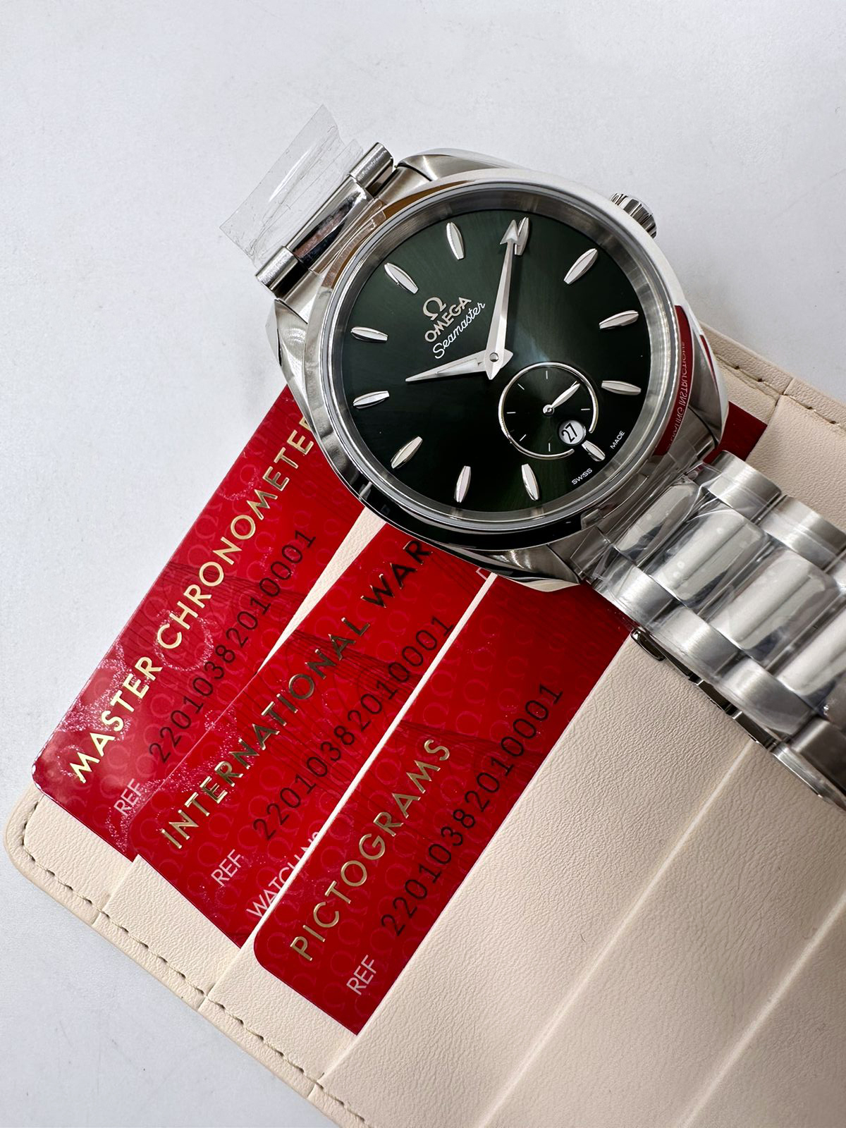 Omega Seamaster Aqua Terra 150M Co-Axial Master Chronometer Small Seconds 38 mm 220.10.38.20.10.001