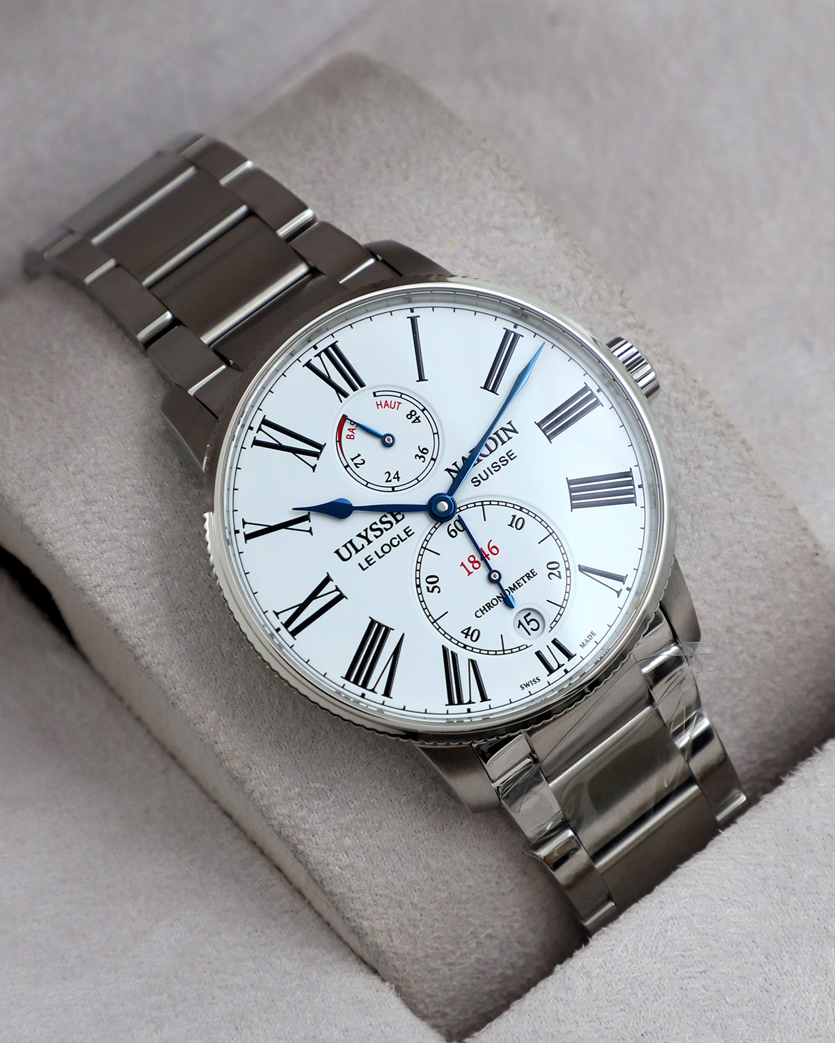Ulysse Nardin Marine Chronometer Torpilleur 42mm 1183-310-7M/40