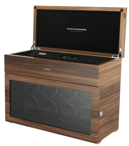 Часовая шкатулка для подзавода 8-и часов Benson Limited Edition Black Series Brown 8.16.WA