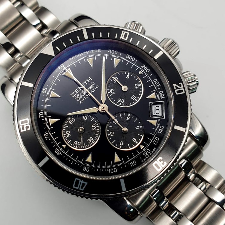 Zenith El Primero Rainbow Chronograph 40 mm 02.0372.400
