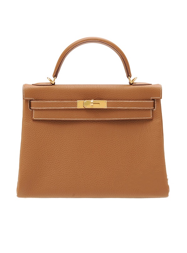 Сумка Hermes Kelly 32 Gold Togo GHW