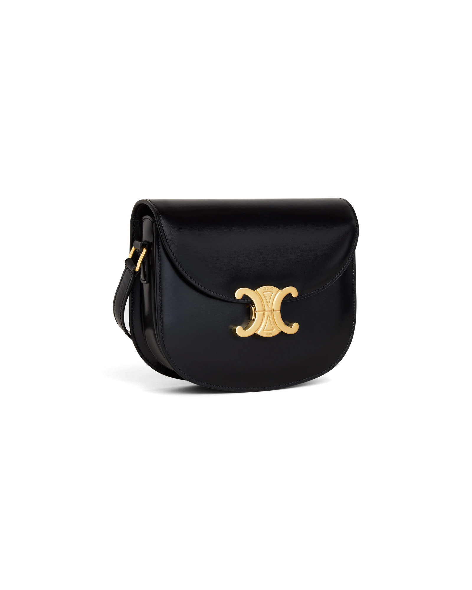 Сумка Celine Besace Clea In Shiny Calfskin Black 110413BF4.38NO