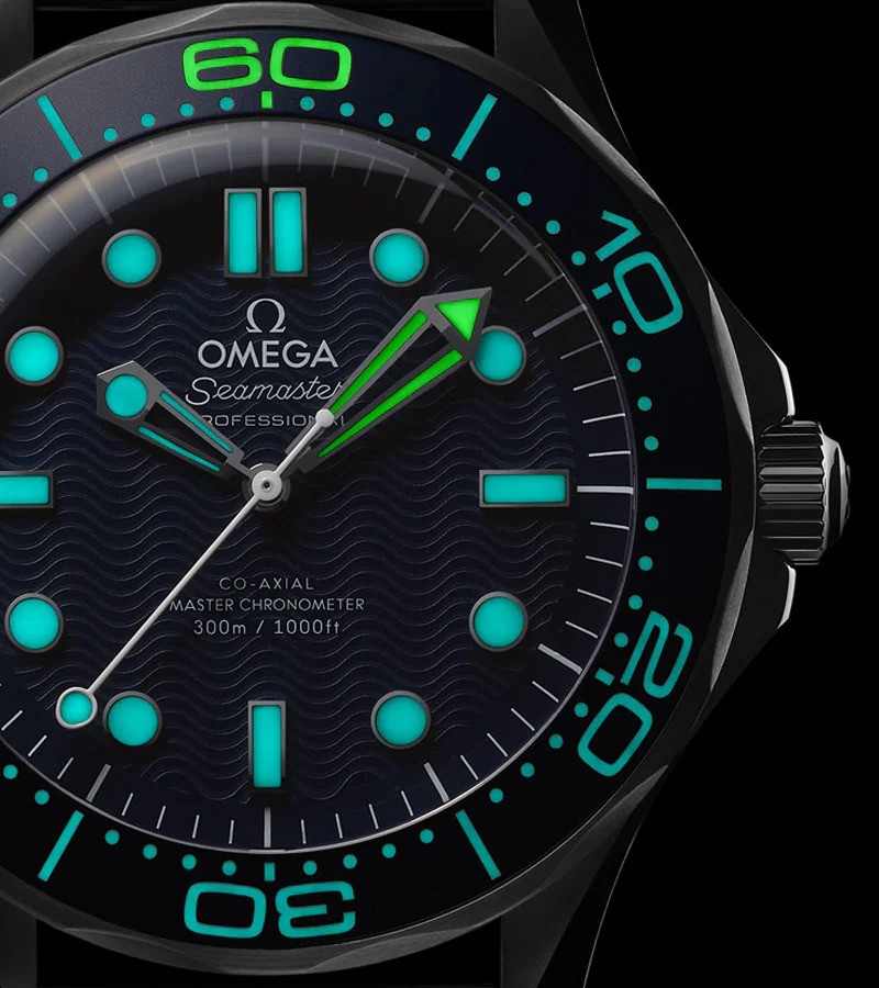 Omega Seamaster Diver 300M Co-Axial Master Chronometer James Bond 60th Anniversary 42 mm 210.30.42.20.03.002