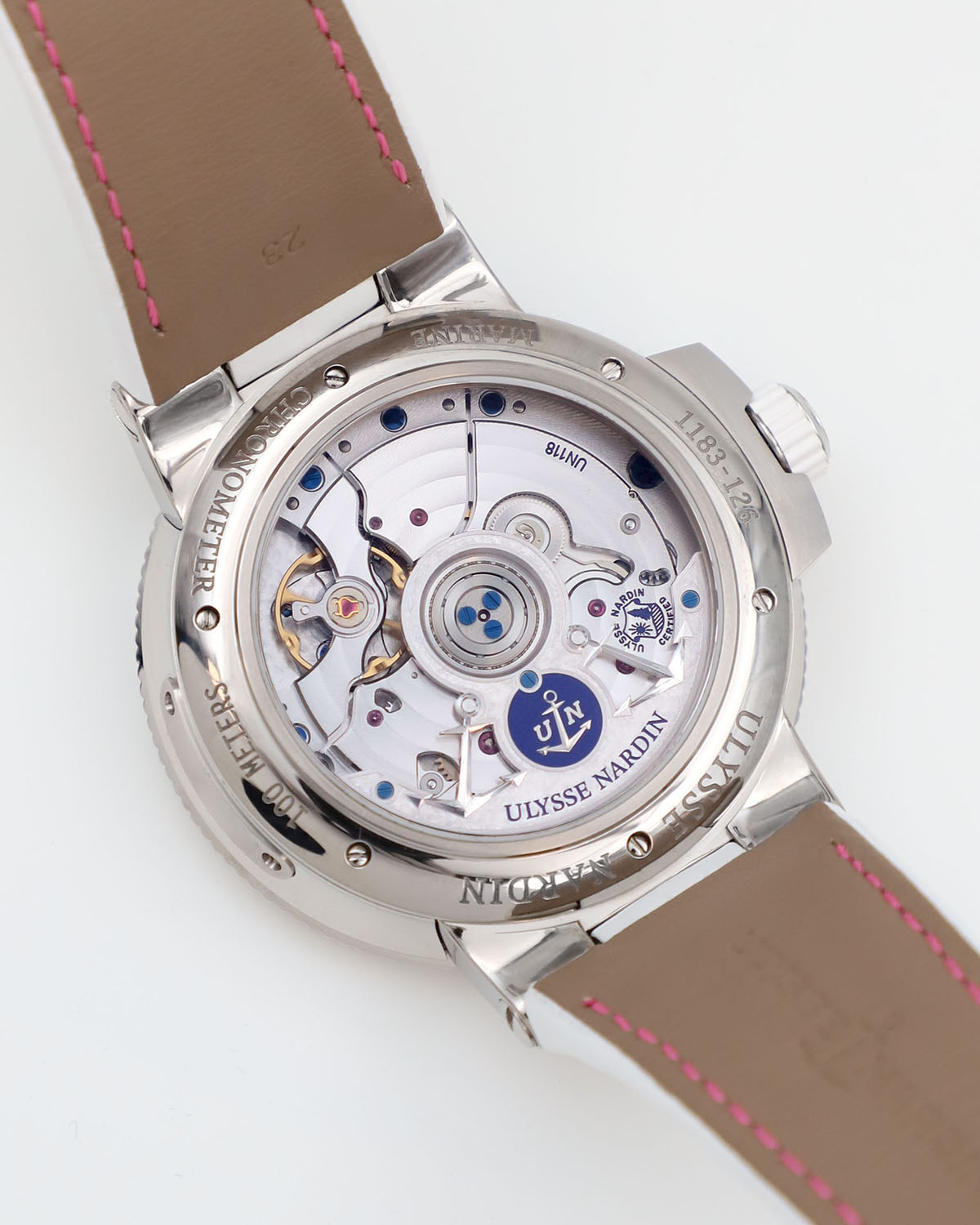 Ulysse Nardin Marine Chronometer Lady Manufacture 43 mm 1183-126B/470