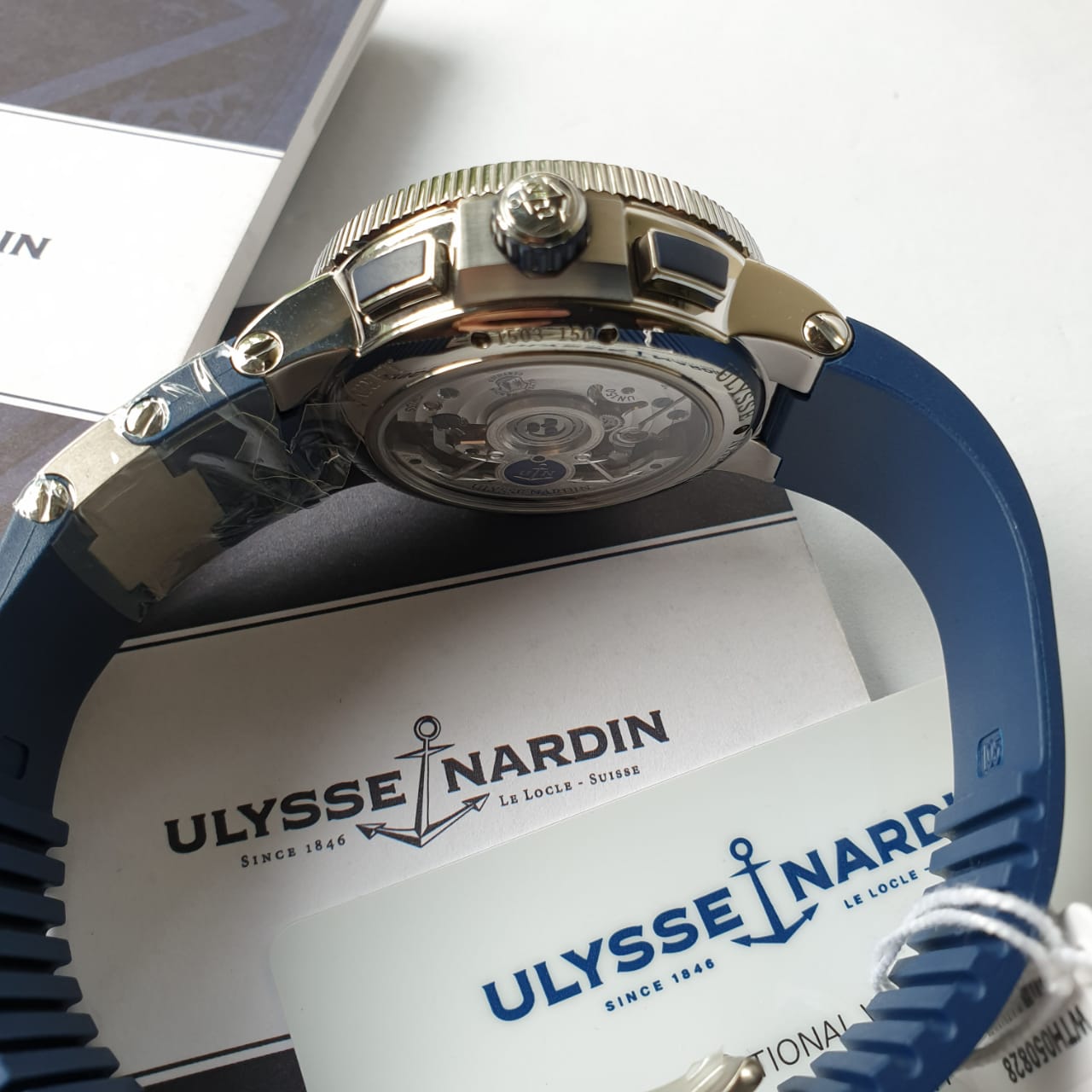 Ulysse Nardin Marine Chronograph Manufacture 43mm 1503-150-3/63