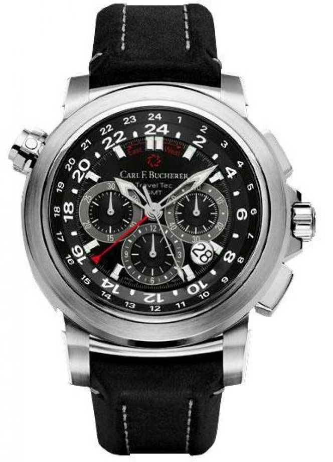 Carl F. Bucherer Patravi TravelTec 46.6 mm 00.10620.08.33.01