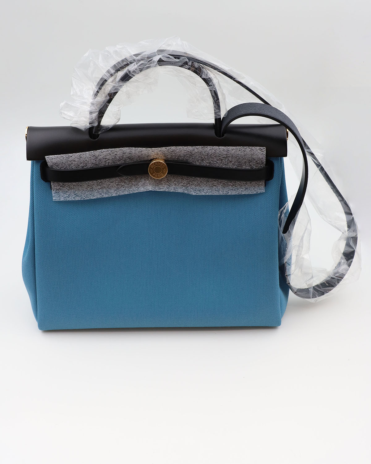 Сумка Hermes Herbag 31 Blue Jean