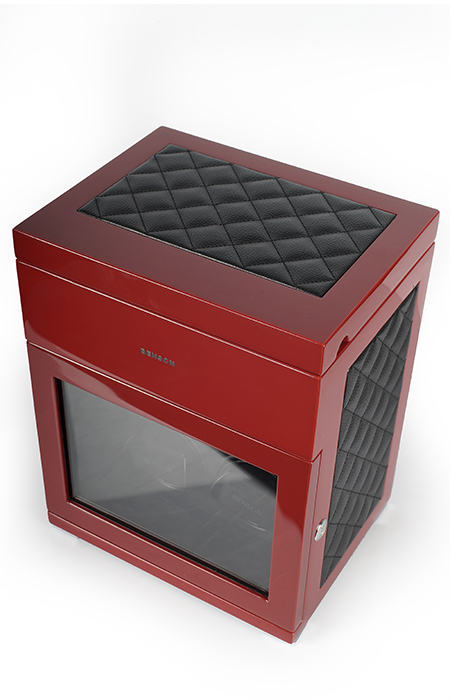 Шкатулка для подзавода 4 часов Benson Red Limited Edition
