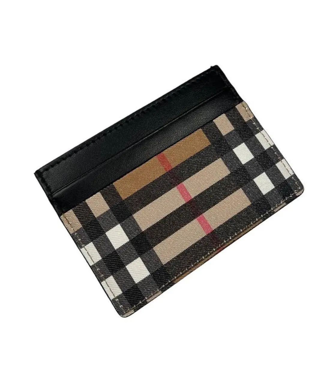 Кардхолдер Burberry Vintage Canvas Leather