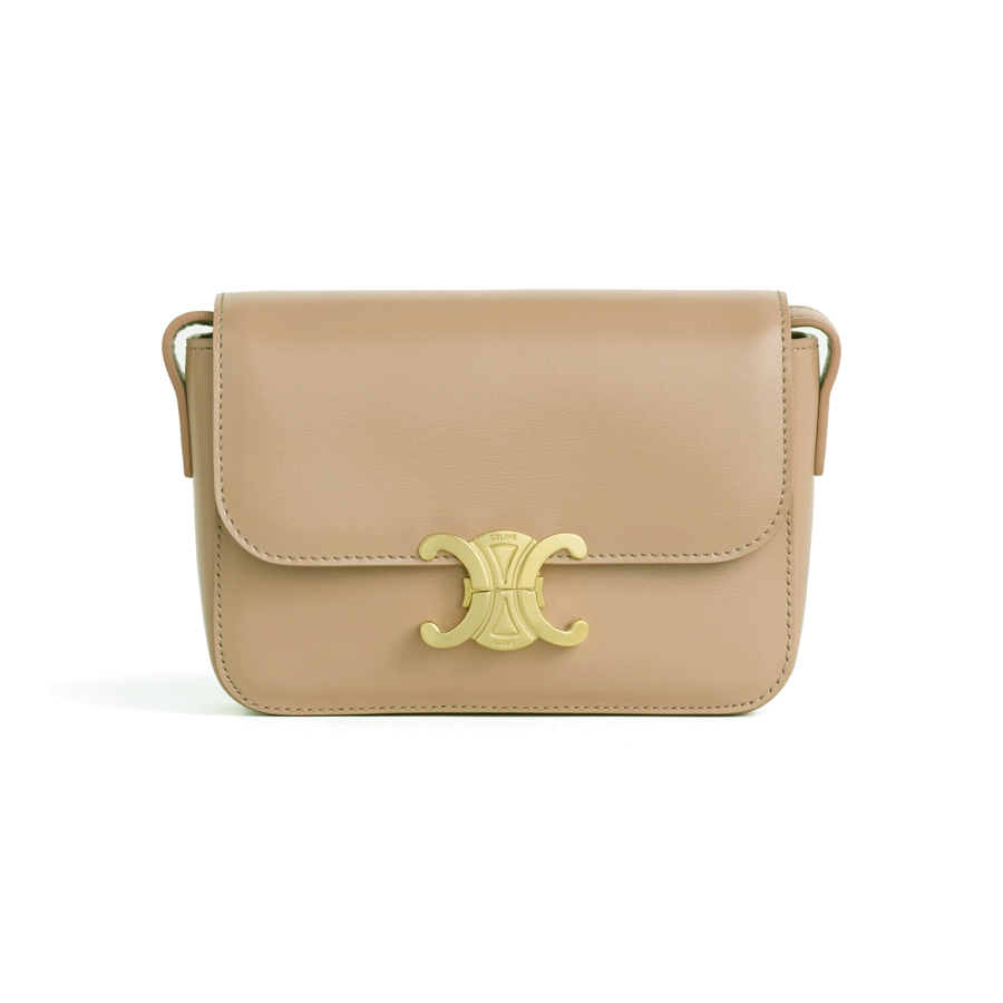 Сумка Celine Nano Triomphe Bag In Shiny Calfskin Antique191903BF4