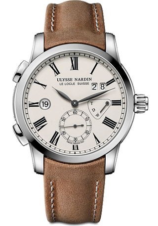 Ulysse Nardin Dual Time Manufacture Grand Feu 42 mm 3243-132/E1-BQ
