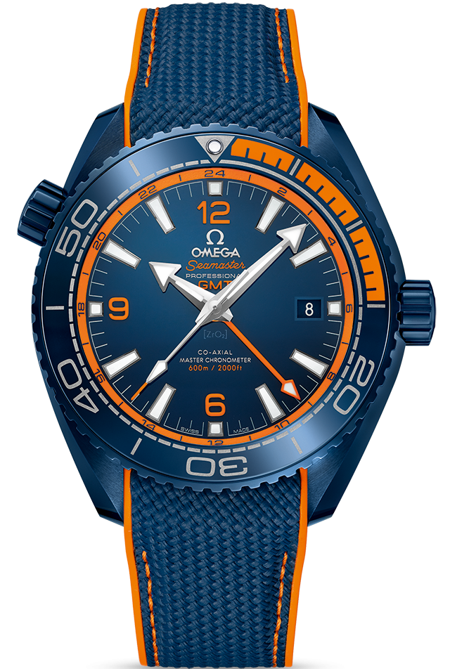 Omega Seamaster Planet Ocean 600m Co-Axial Master Chronometer GMT Big Blue 45.5 mm 215.92.46.22.03.001