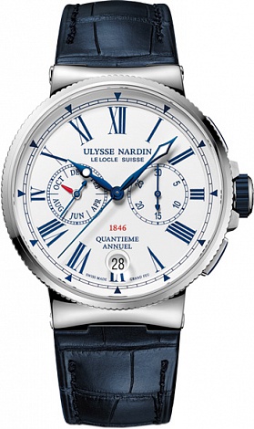 Ulysse Nardin Marine Chronograph Annual Calendar 43 mm 1533-150/E0