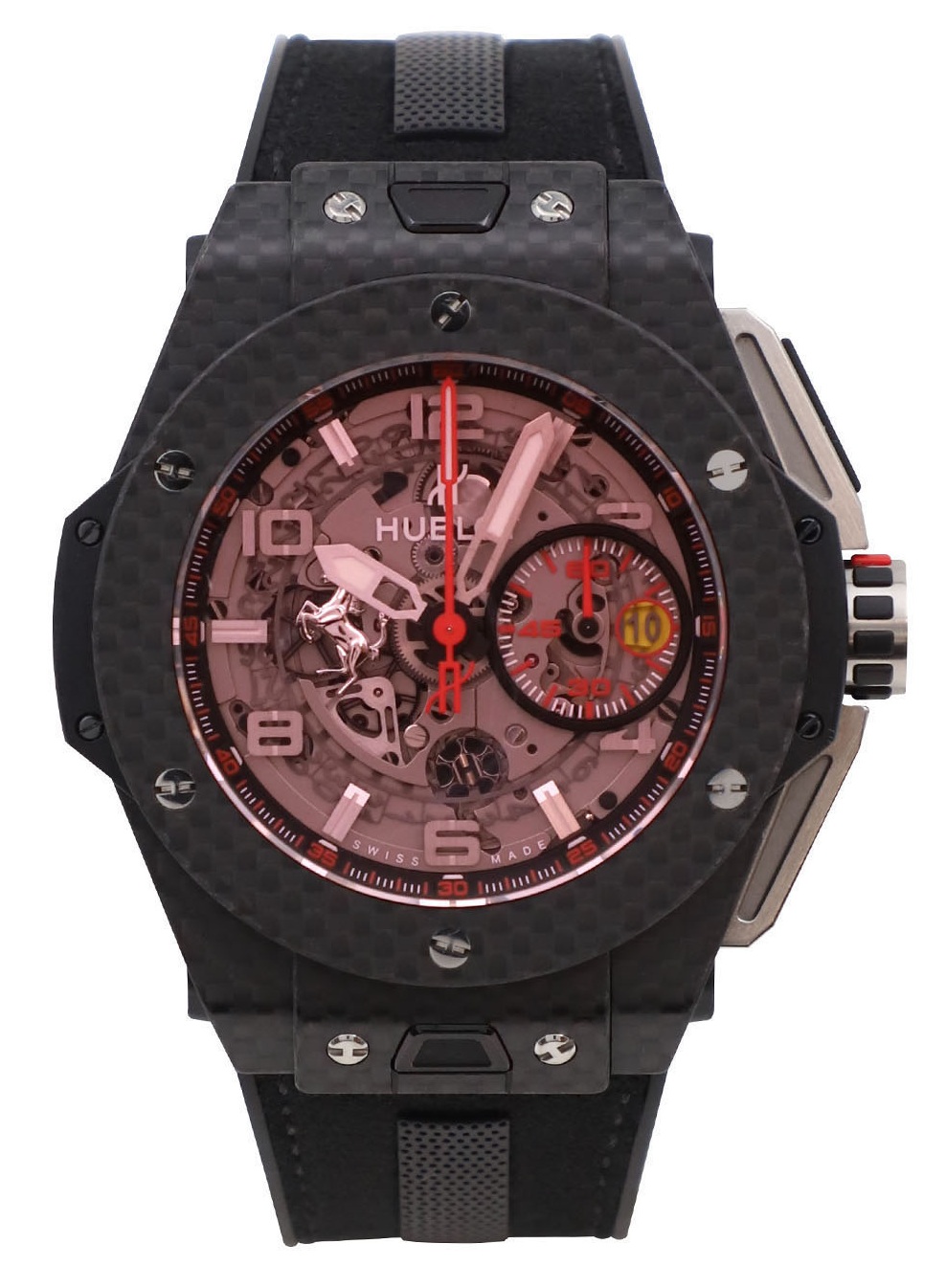 Hublot Big Bang Ferrari Carbon Red Magic 45 mm 401.QX.0123.VR