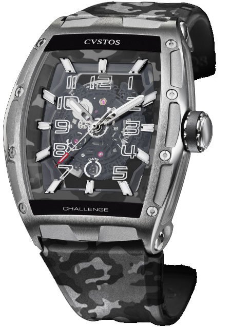 Cvstos Hour Minute Seconde 45 x 59 mm Jetliner II Commando Light