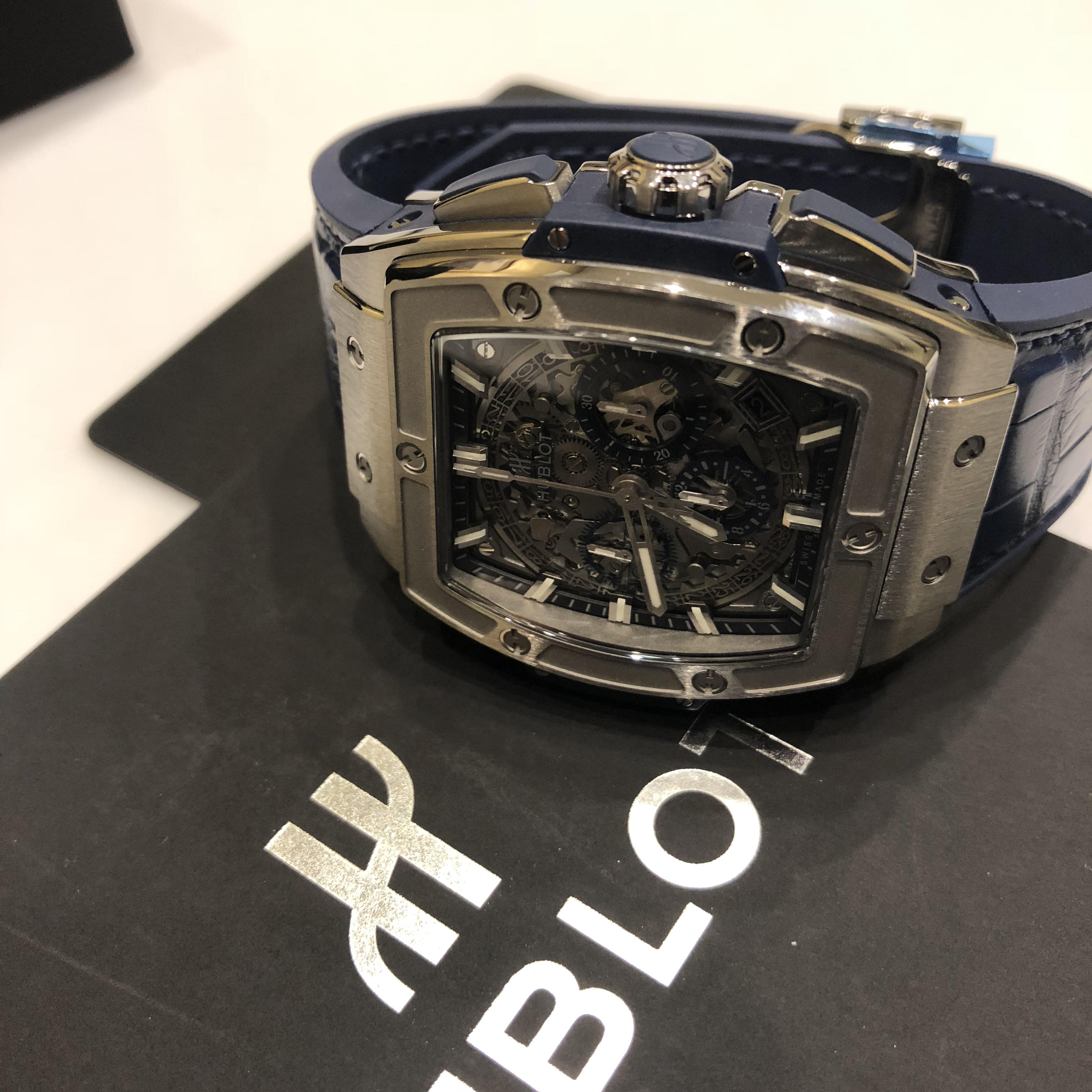 Hublot Spirit of Big Bang Titanium Blue 42 mm 641.NX.7170.LR