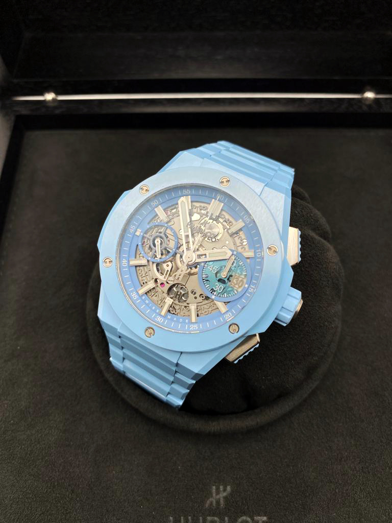 Hublot Big Bang Integrated Sky Blue Ceramic 42 mm 451.EX.5120.EX