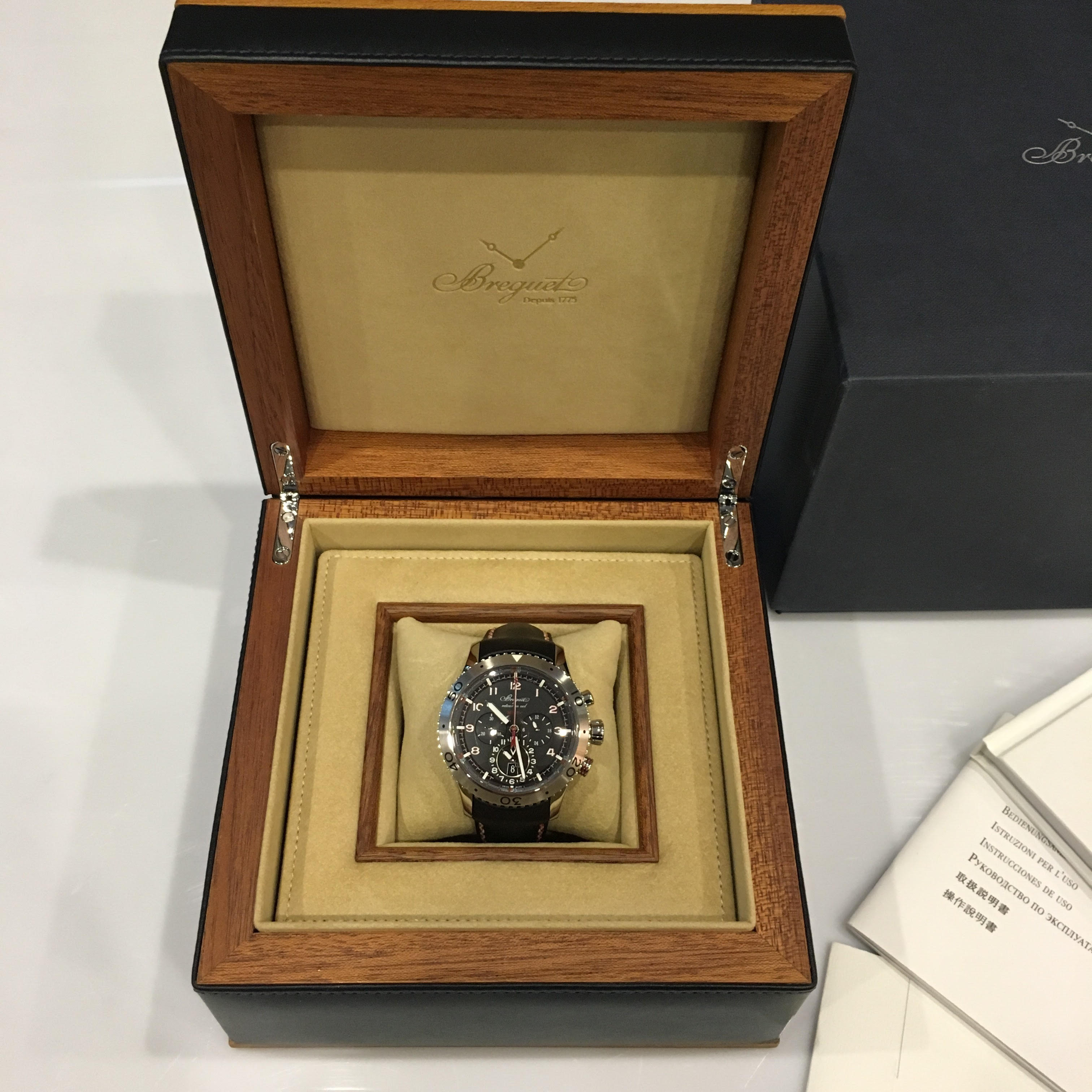 Breguet Type XXII GMT Flyback Chronograph 3880