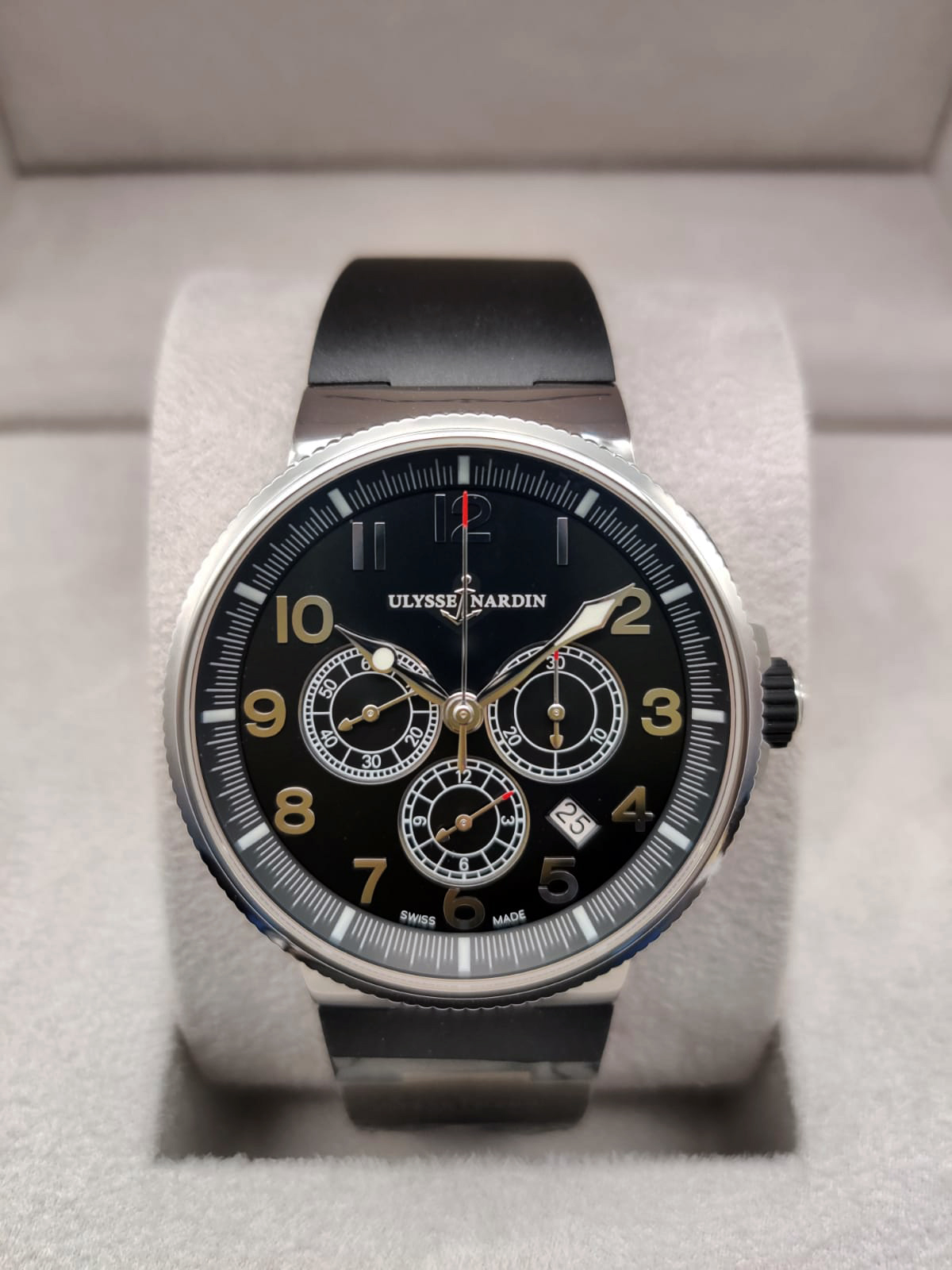 Ulysse Nardin Marine Chronograph Manufacture 43mm 1503-150-3/62