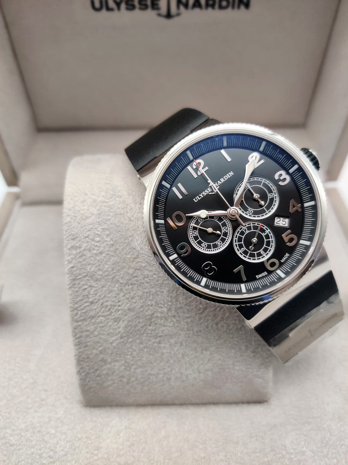 Ulysse Nardin Marine Chronograph Manufacture 43mm 1503-150-3/62